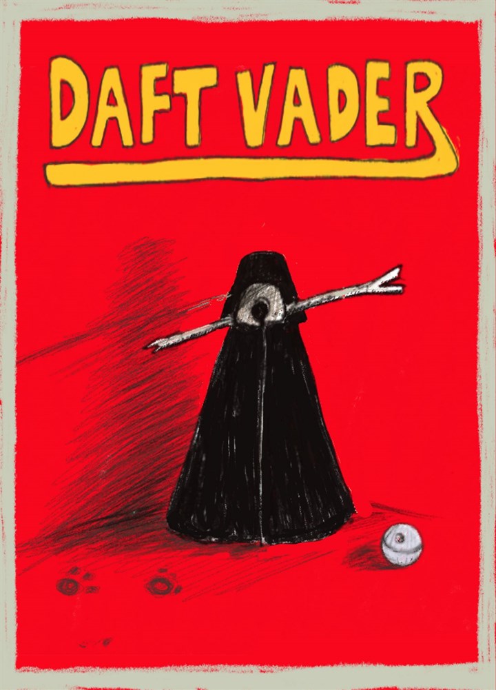 Daft Vader Card