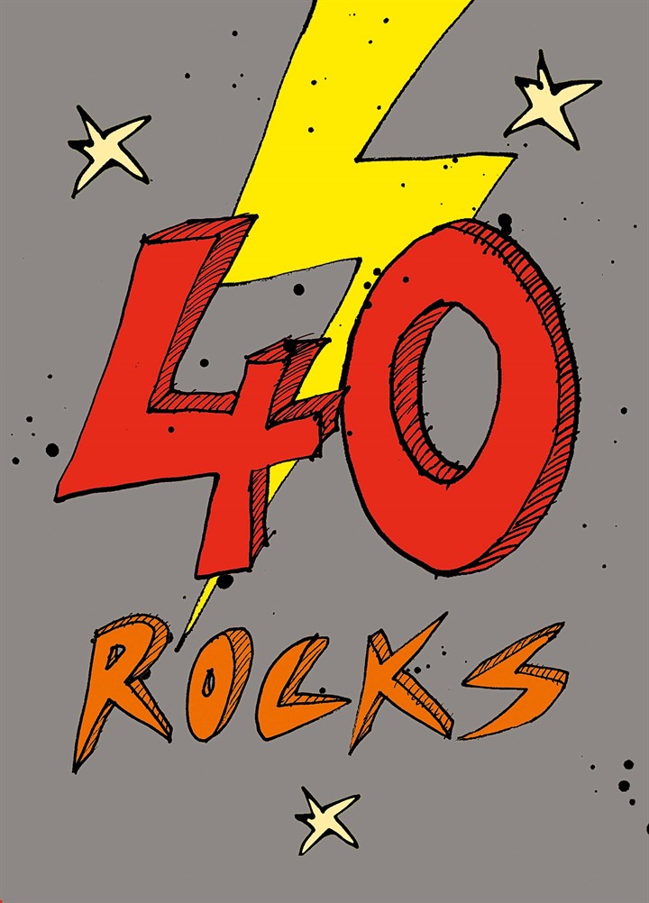40 Rocks Card