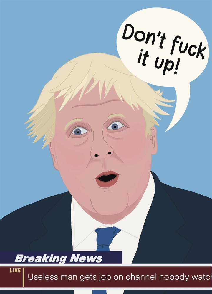 Boris GB News - New Job Card