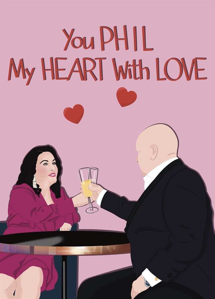 Kat And Phil Valentine’s Day Card