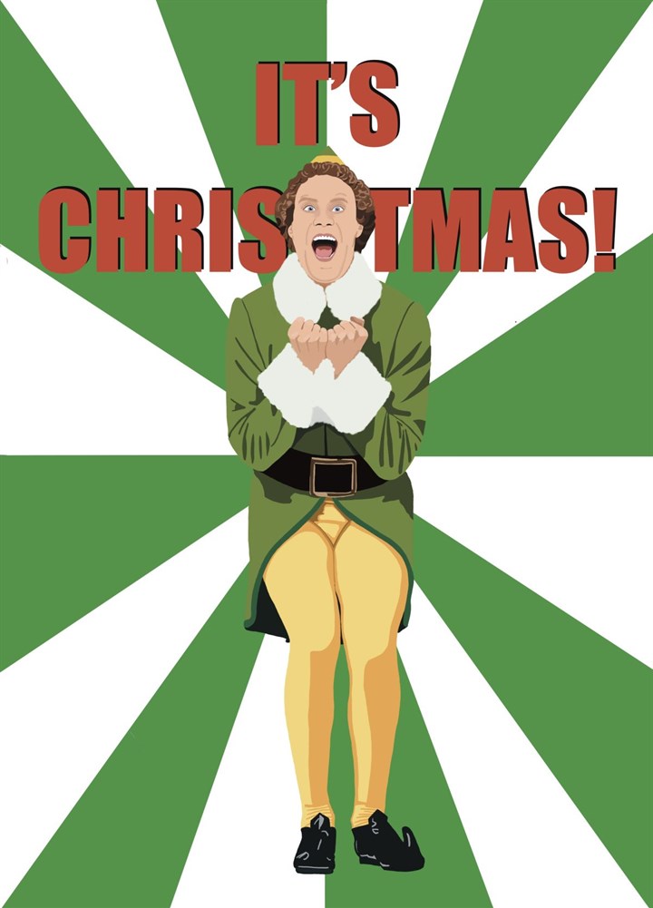 Elf Inspired - Buddy - Funny Christmas Card