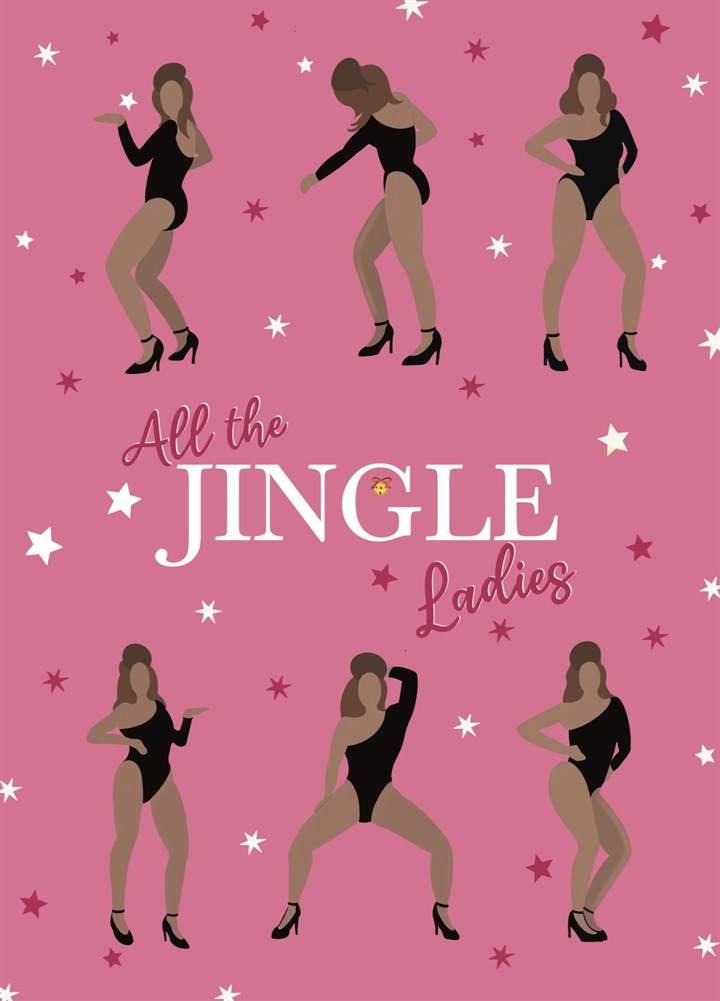 Jingle Ladies - Beyoncé Inspired - Christmas Card