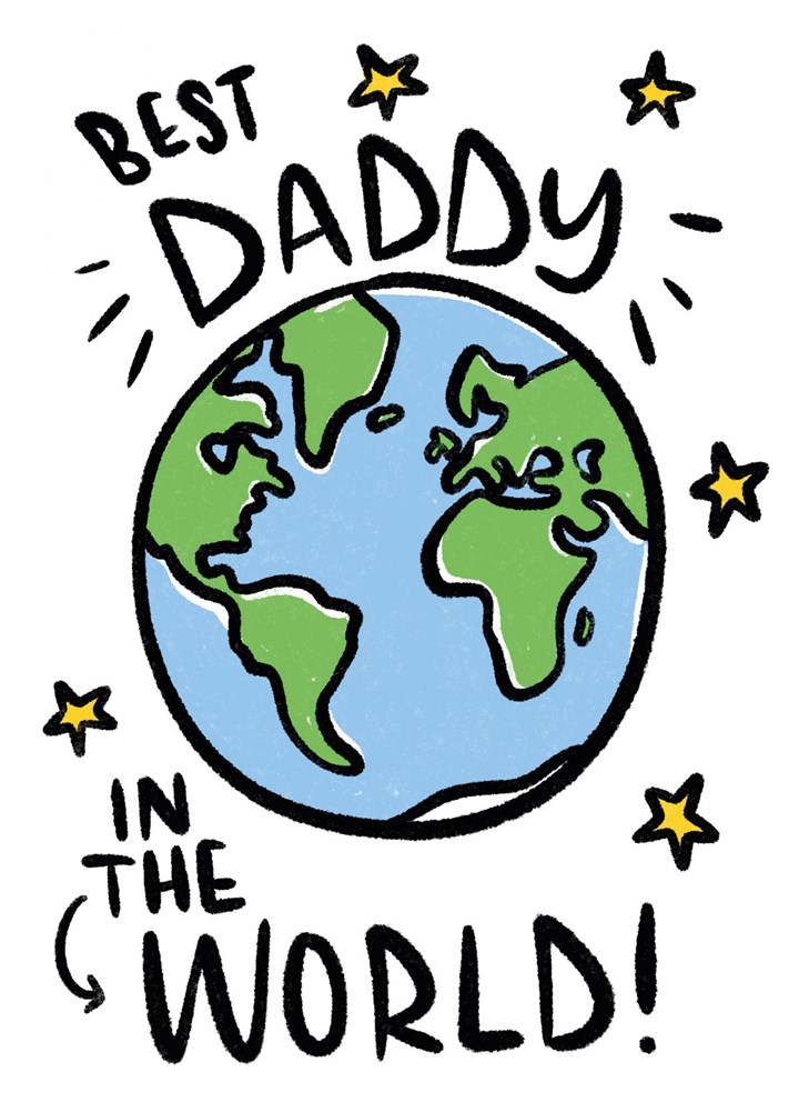 Best daddy In The World Card