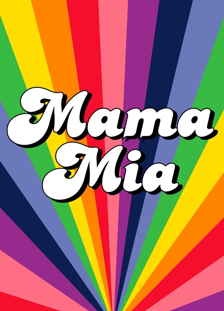 Mama Mia Card
