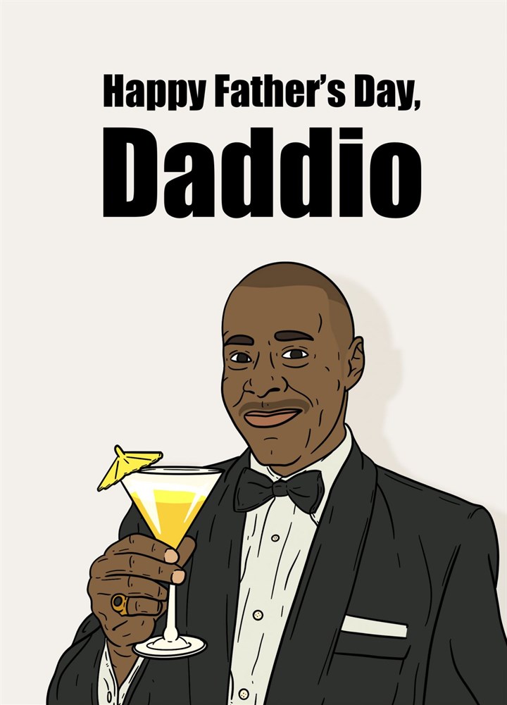 Alan Johnson Happy Father's Day Daddio Card