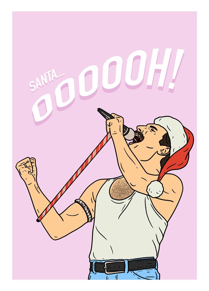 Santa Ooooooh Card