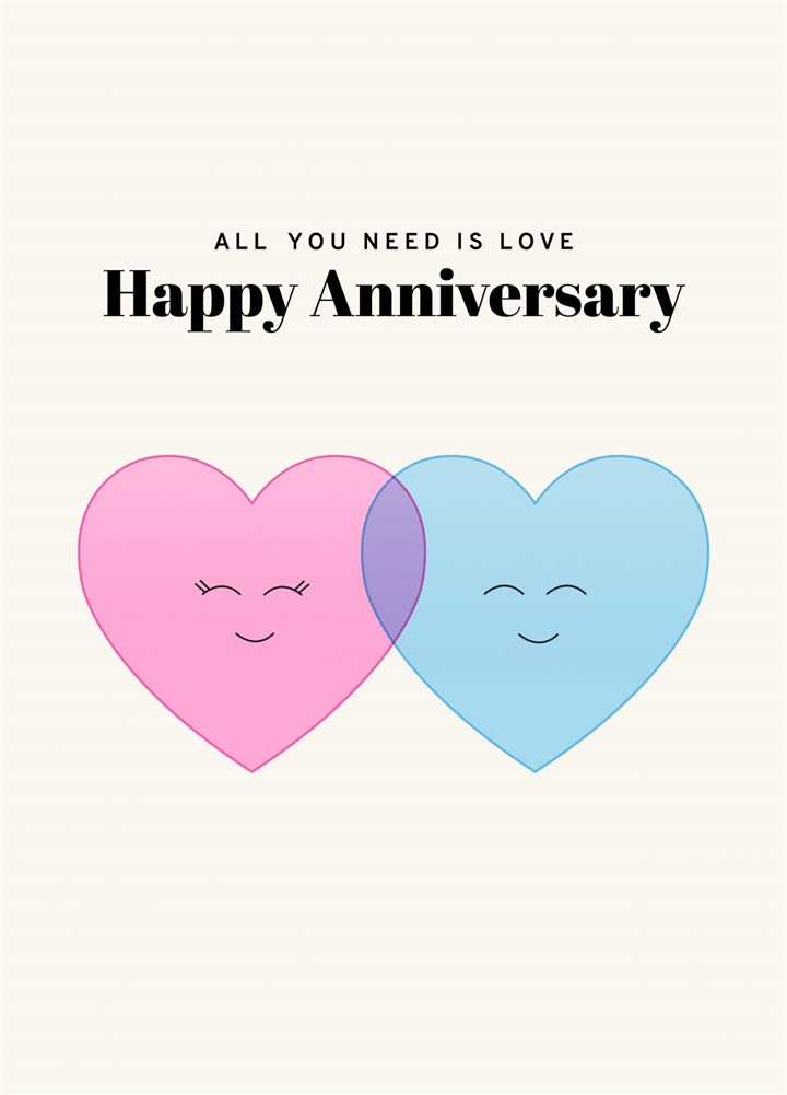 Happy Anniversary Love Card
