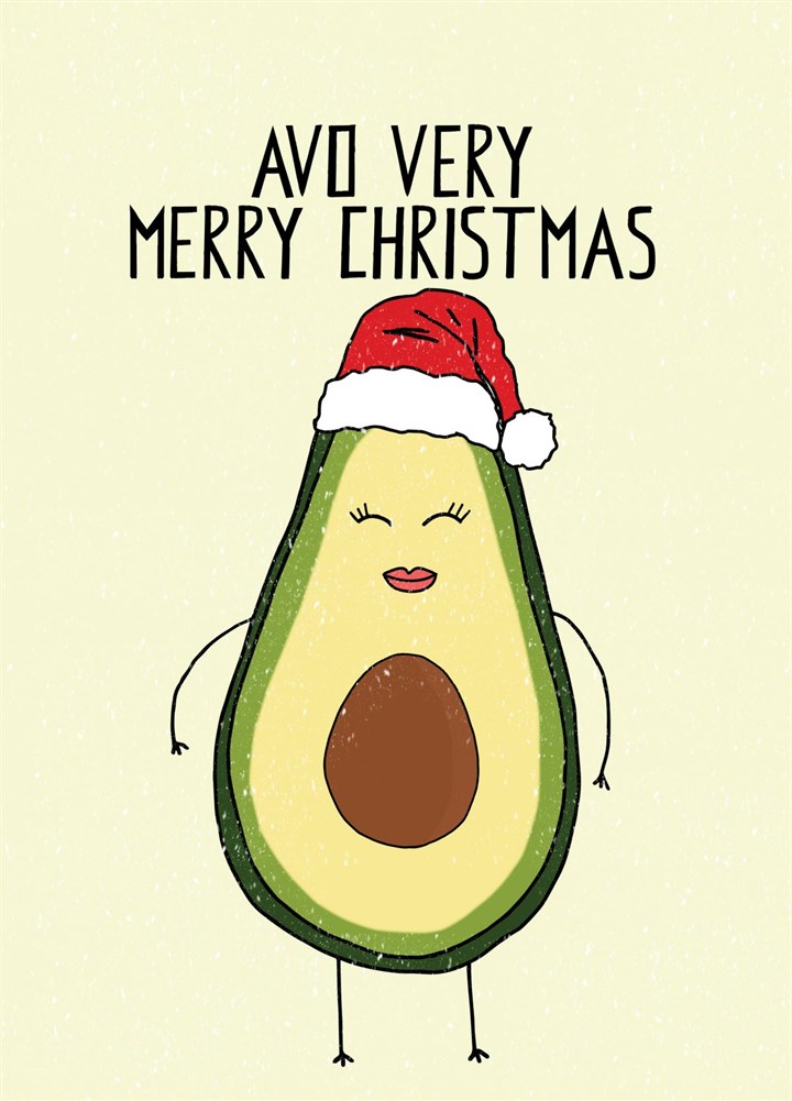 Avo Very Merry Christmas Card