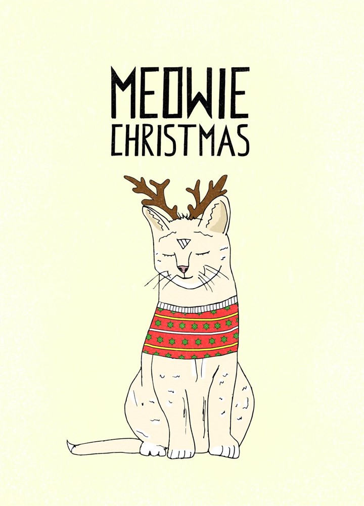 Meowie Christmas Card
