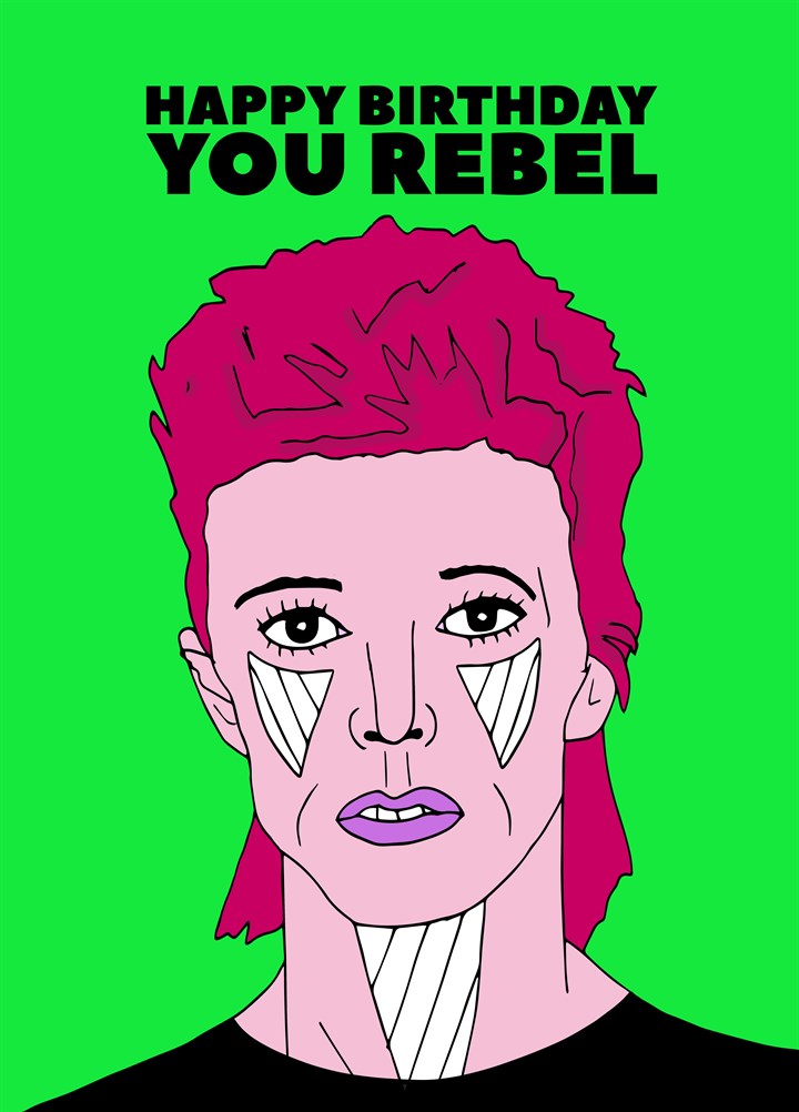 Birthday Rebel Card