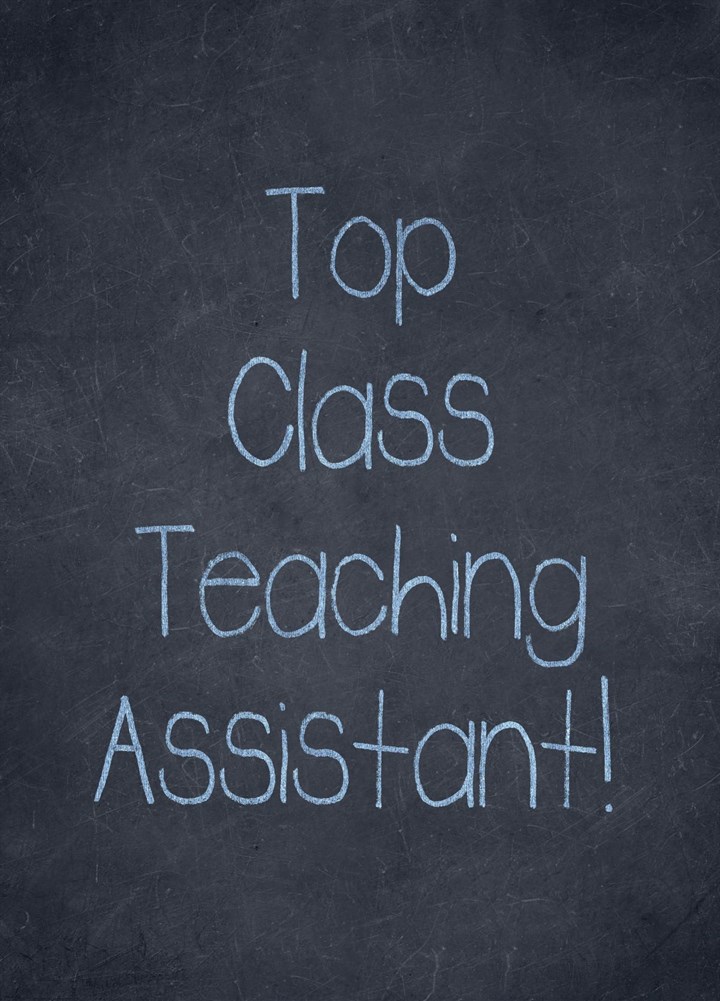 Top Class Teaching Assistant Card