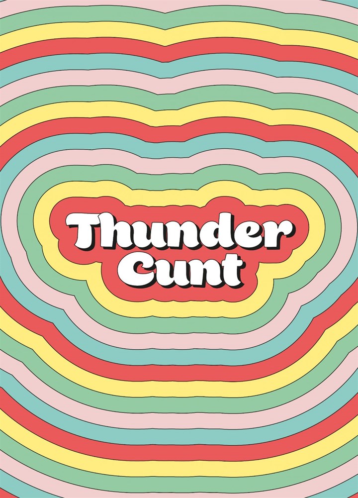 Thunder Cunt Card