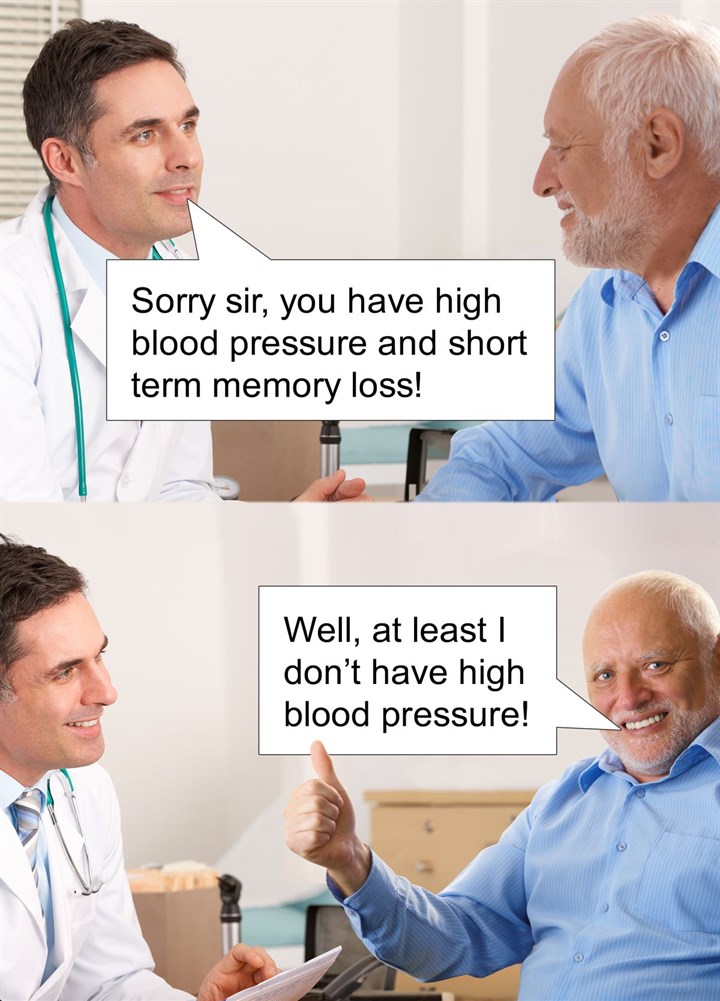 Short Term Memory Loss Card