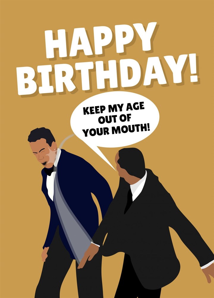 Happy Birthday Will Smith Slap