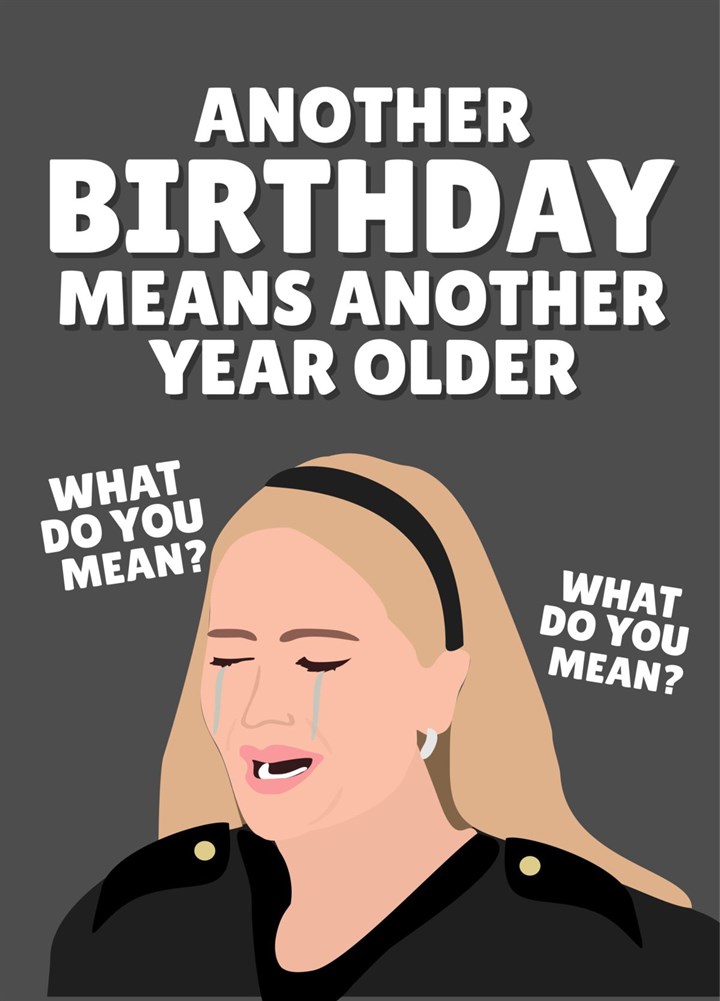 Another Year Older Jennifer Lawrence Card