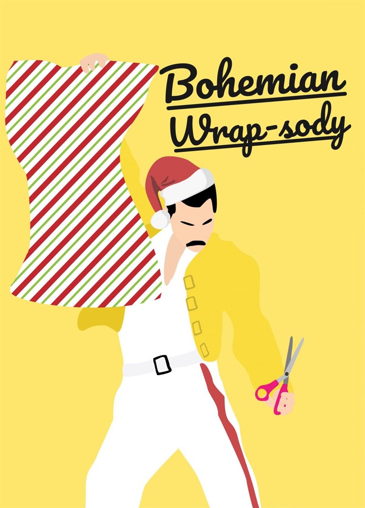 Bohemian Wrap-sody Card