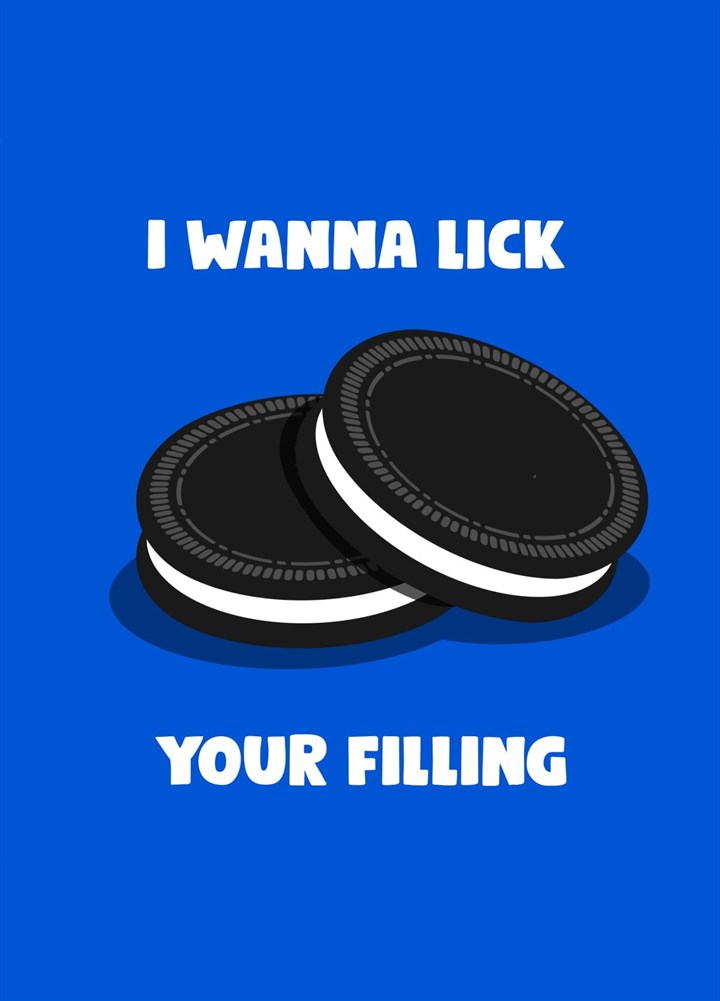 Lick Your Filling Card