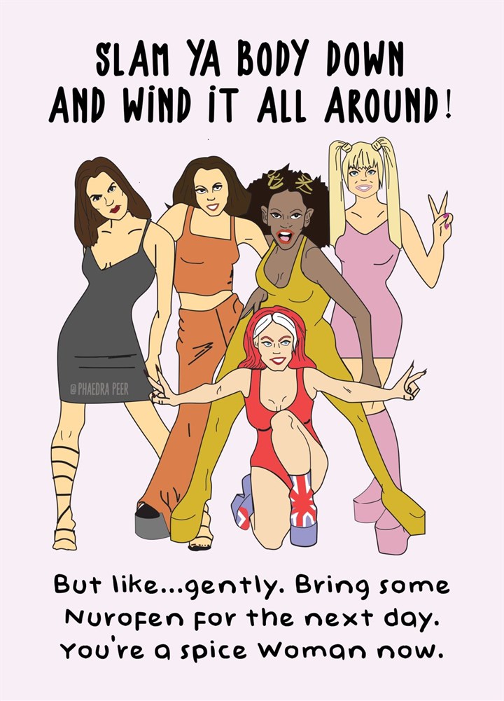 Spice Women Card