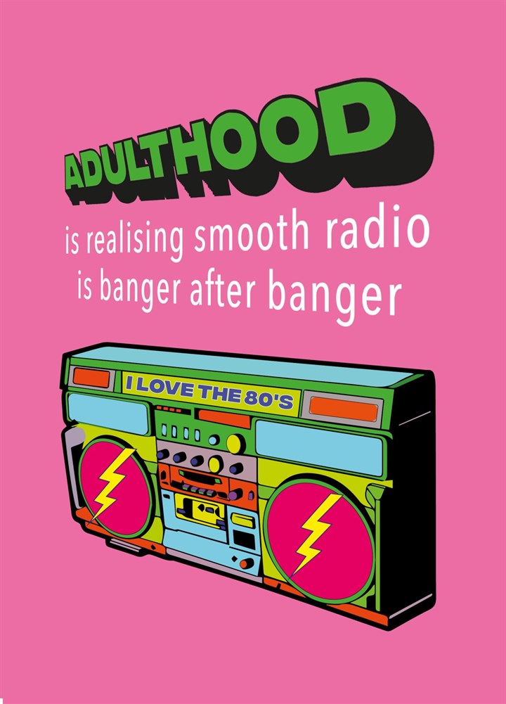Smooth Radio Card