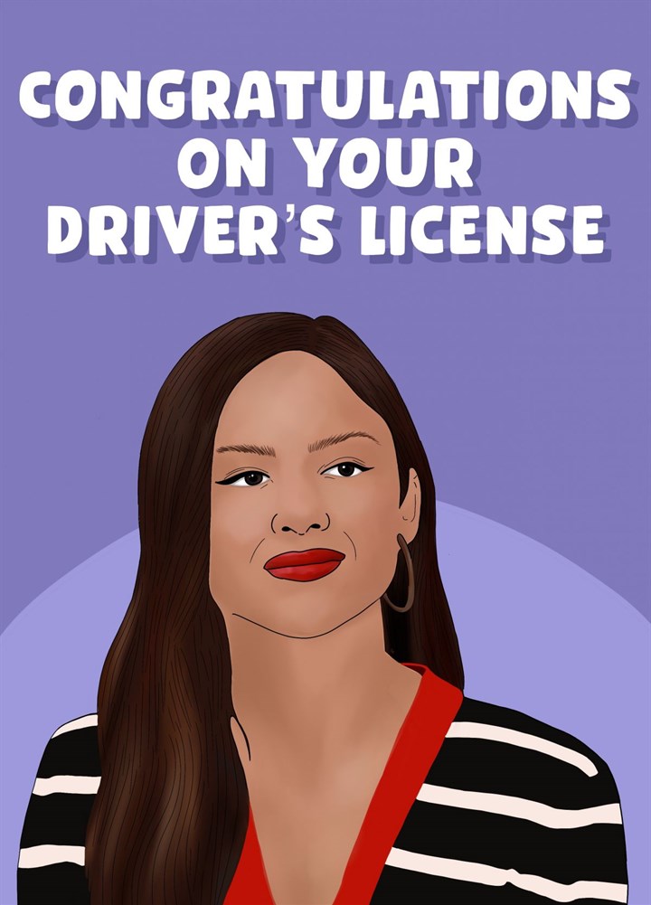 Driver's License Card