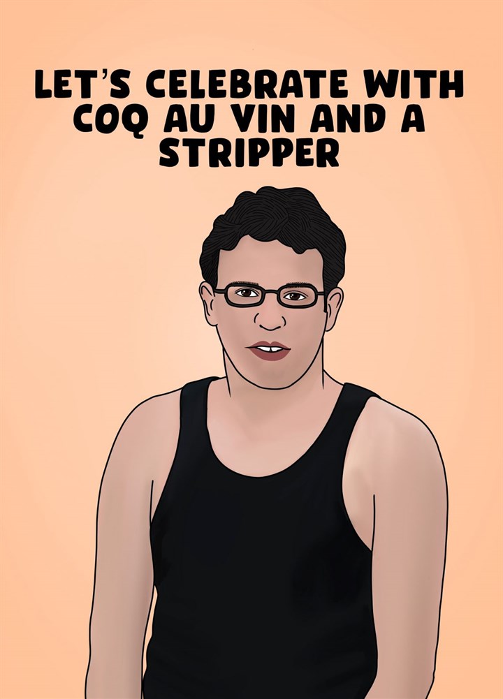 Coq Au Vin Card
