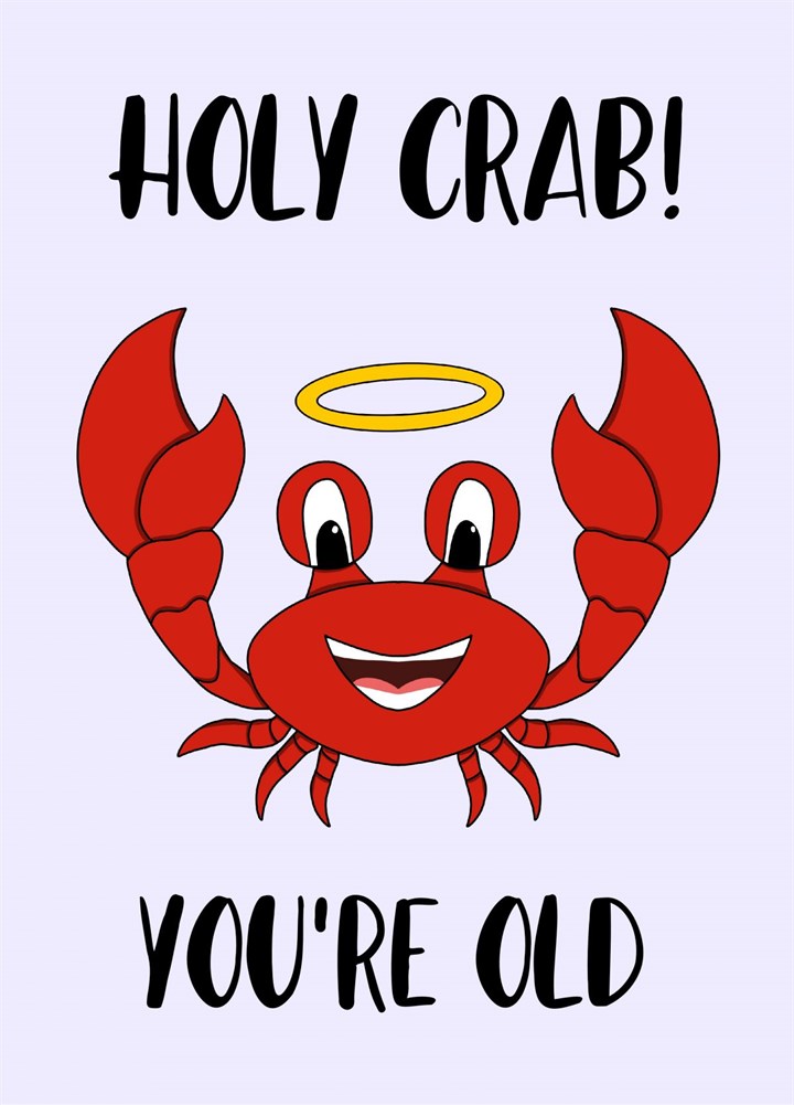 Holy Crab Card