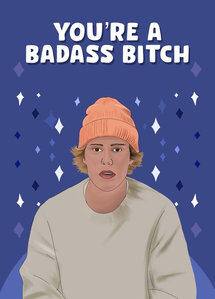 Badass Bitch Card