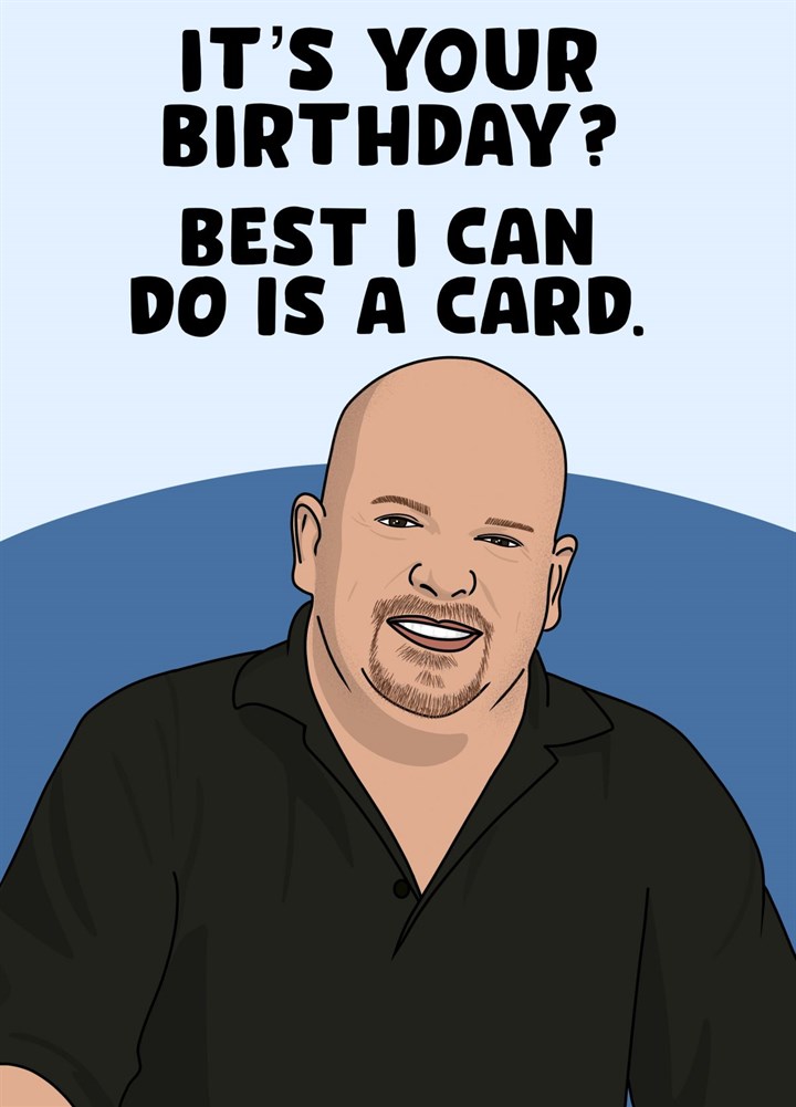 Best I Can Do Card