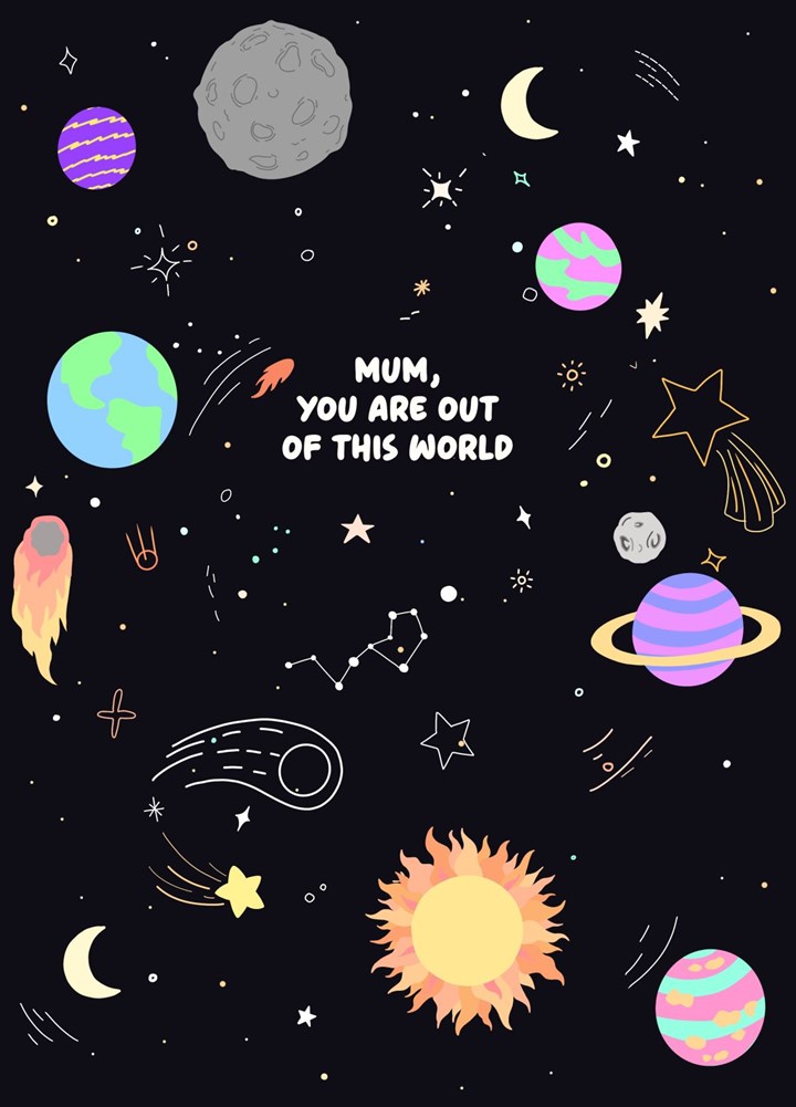 Out Of This World Card