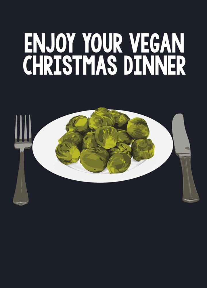 Vegan Dinner Card