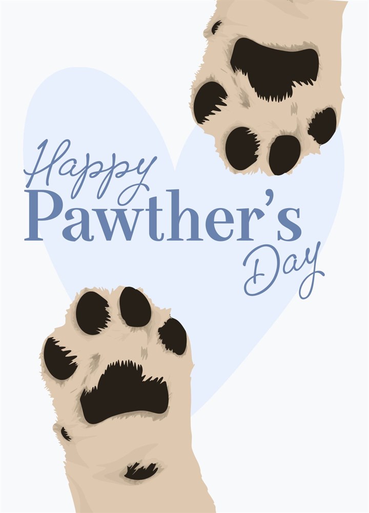 Pawther's Day Card