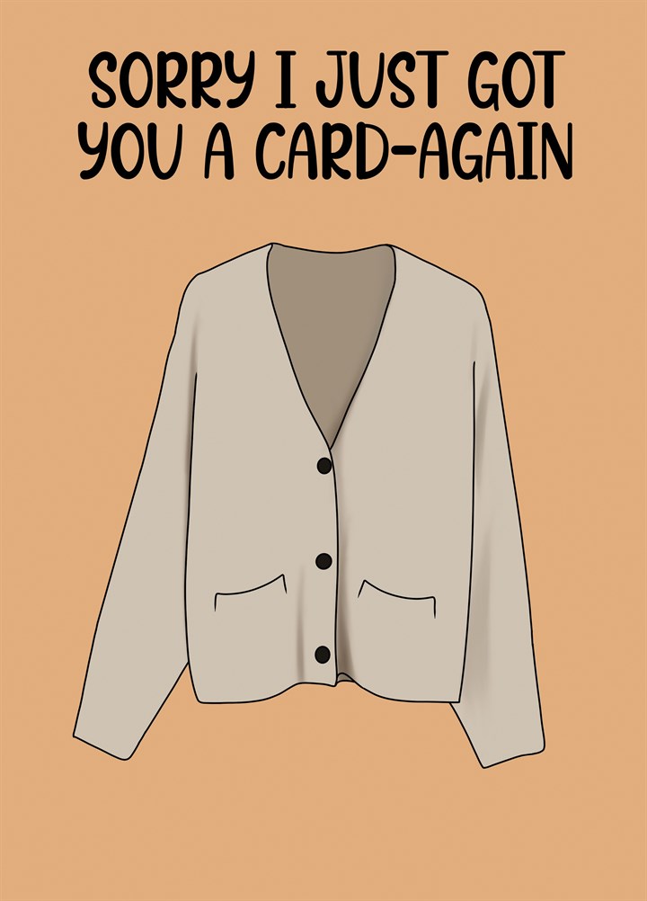 Cardigan Card