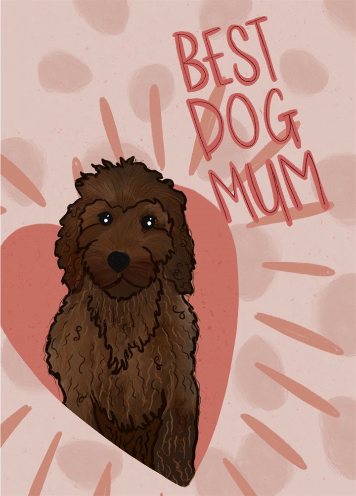 Cockapoo - Best Dog Mum Card