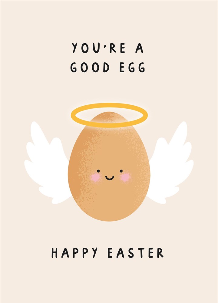 Cute Easter Card - You're A Good Egg