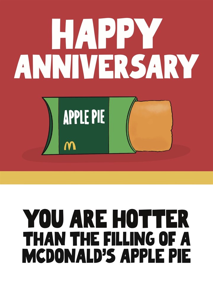 Hotter Than Apple Pie Card