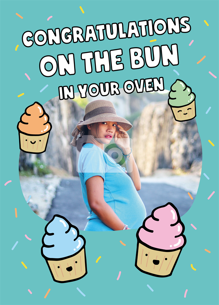 Bun In Your Oven Card