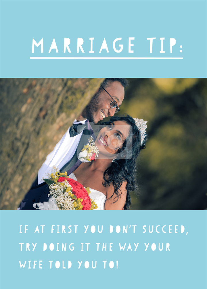Marriage Tip Card