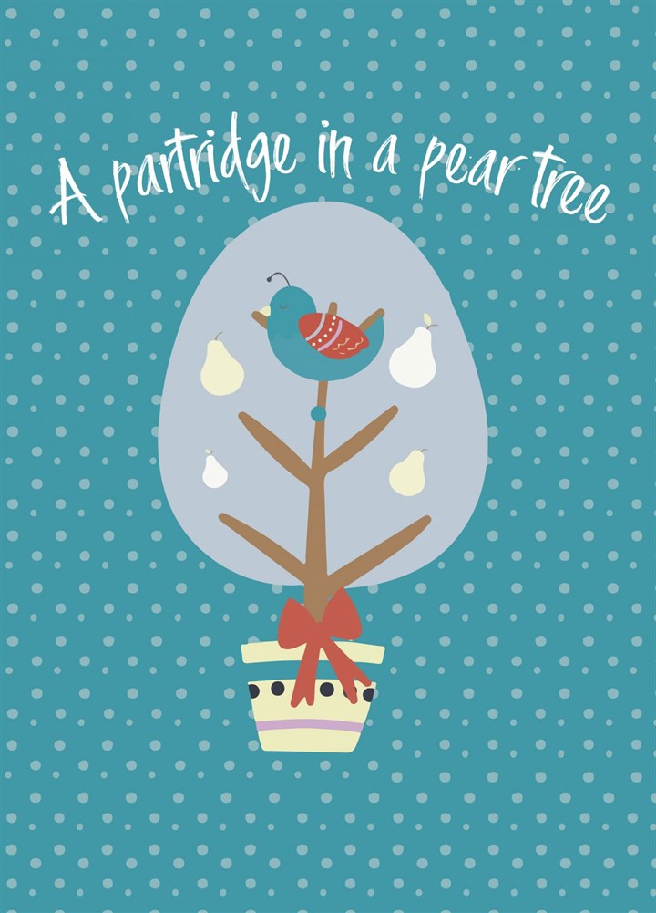 A Partridge In A Pear Tree Card