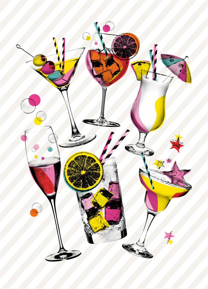 Cocktails Card