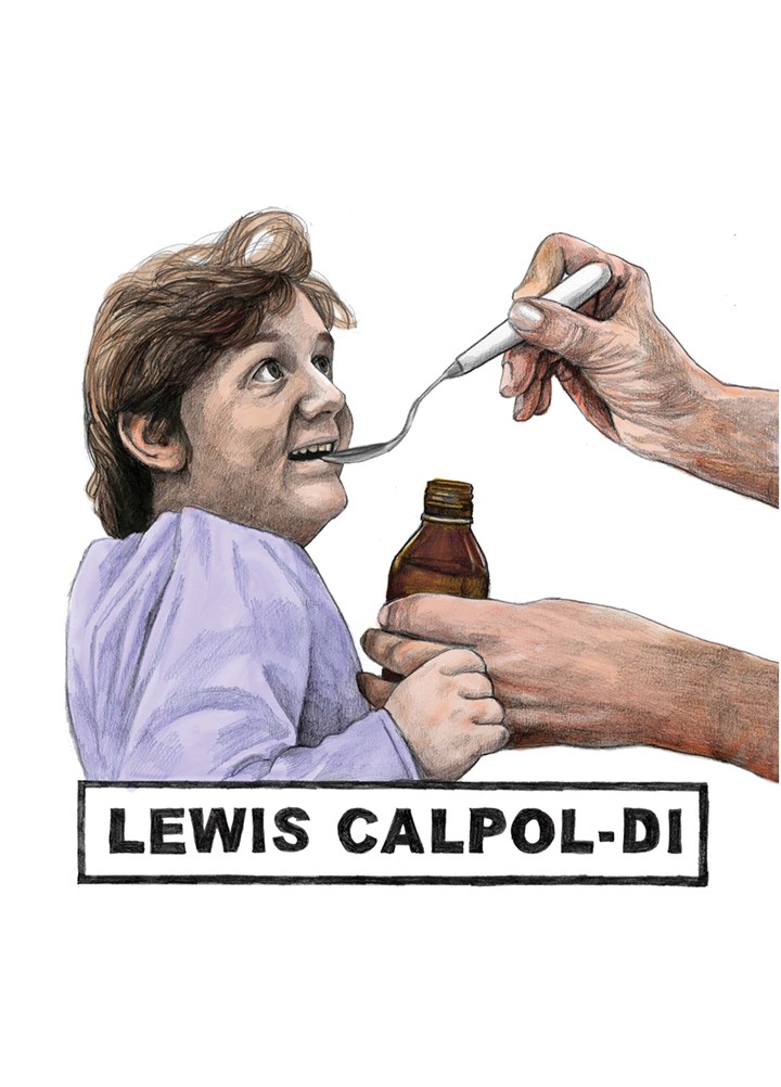 Lewis Calpol-Di Card