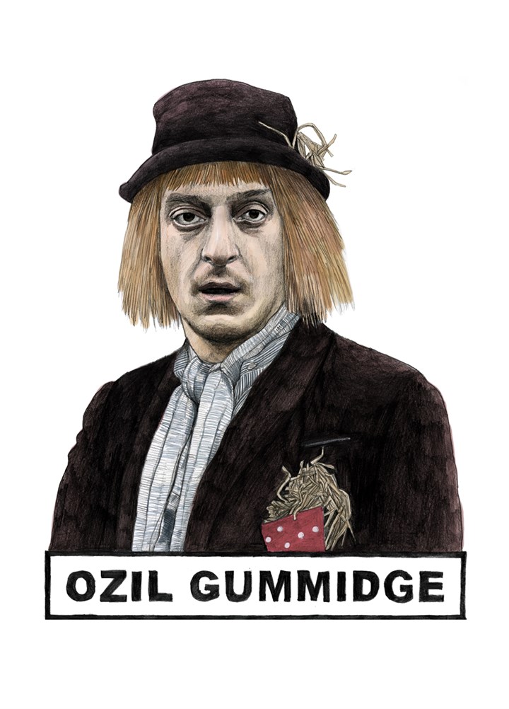 Ozil Gummidge Card
