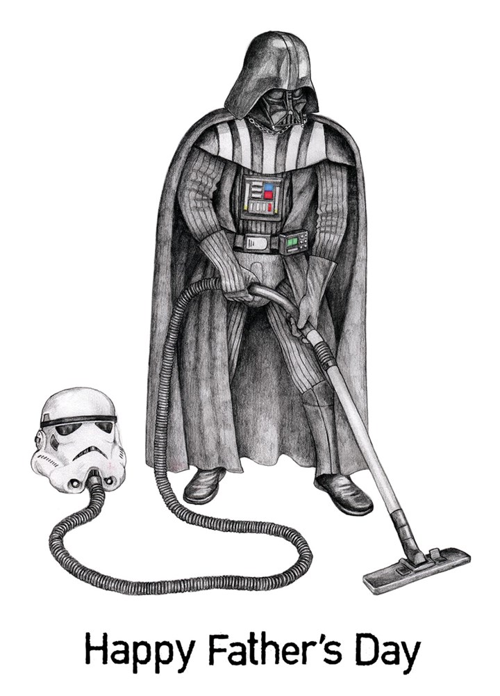 Vader Father's Day Card