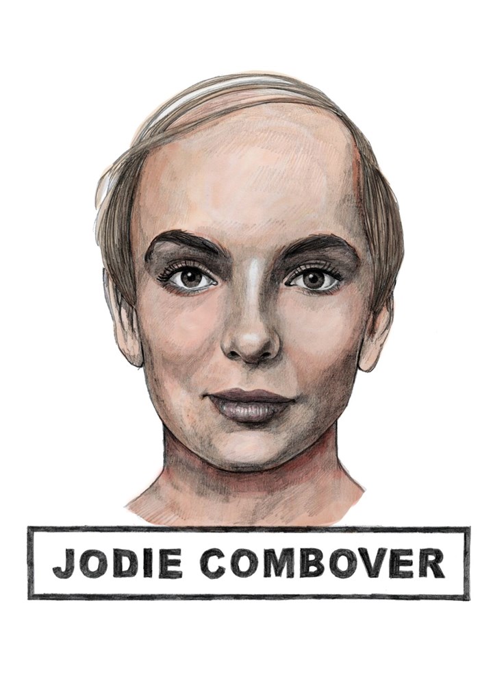 Jodie Combover Card