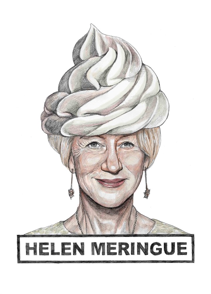Helen Meringue Card