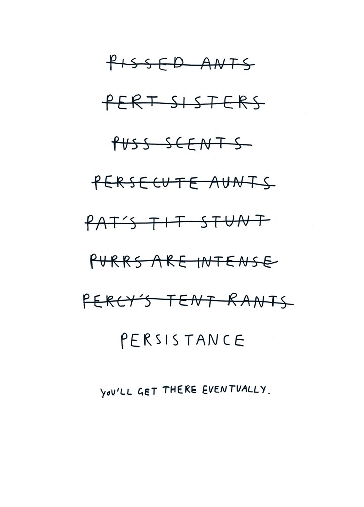 Persistence Card