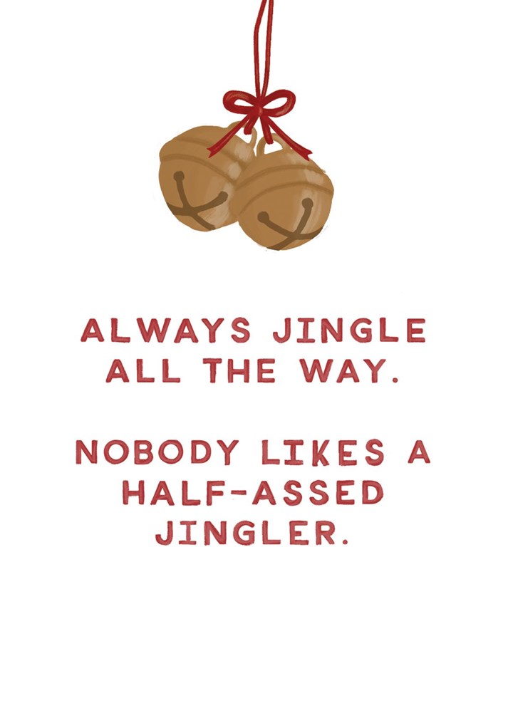 Jingle All The Way Card