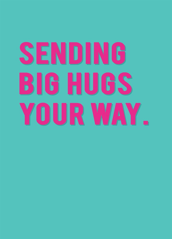 Big Hugs Card