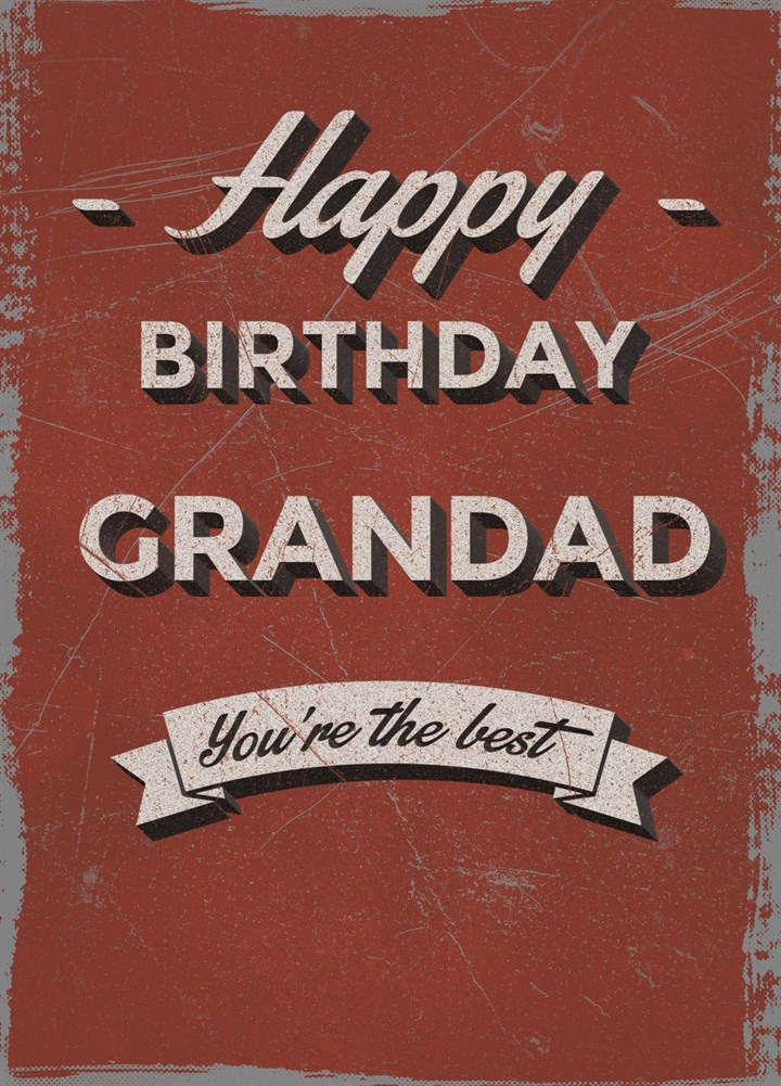 Vintage Grandad! Card