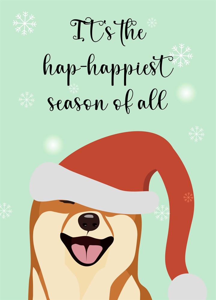 Shiba Christmas Card