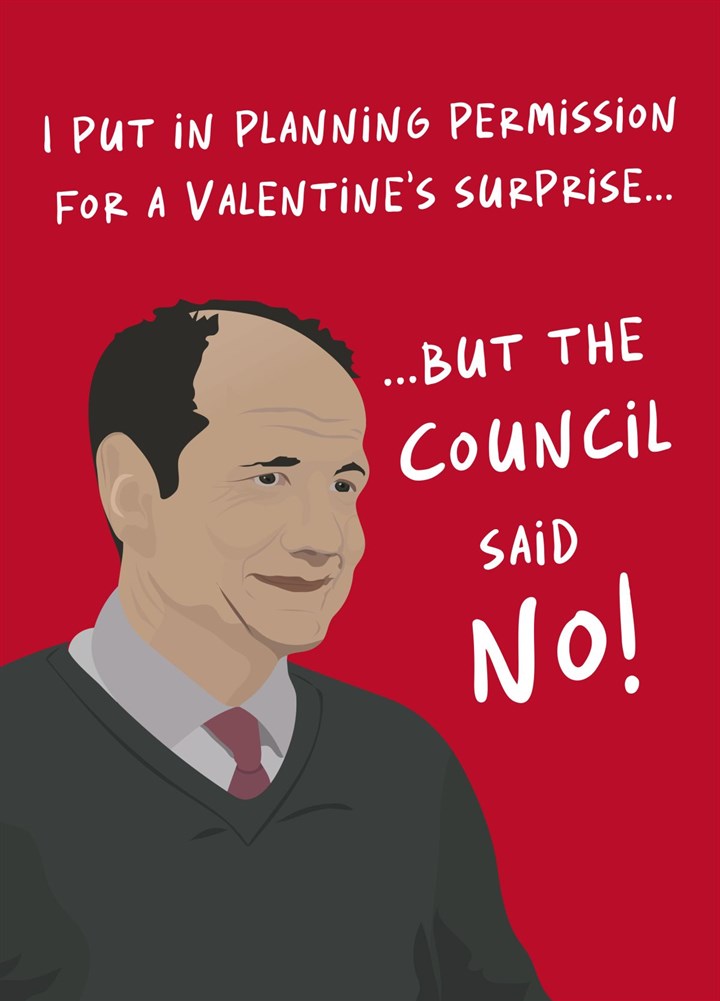 Charlie Clarkson's Farm Council Valentine's Card